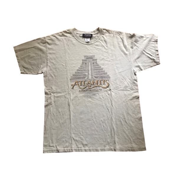 Vintage Other - vintage Atlantis paradise island tee Large
